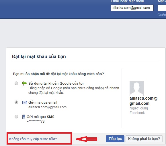 Cach Lay Lai Facebook Bi Hack Email 1